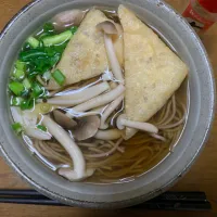 昼食　キツネそば| ATさん