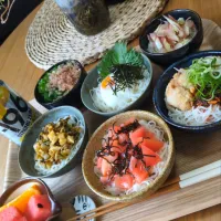 ぶっかけそうめん小鉢|まりおさん