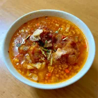 鶏からトマト酸辣茶漬け| deekay71さん