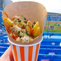 神宮球場　ポテトマニア|豆大福さん