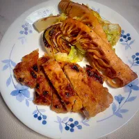今夜は豚肉の塩糀味噌漬け焼き|めんちゃんさん