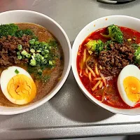 味噌と担々麺| もーやんさん