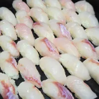 マゾイのお寿司で晩ごはん