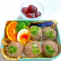 息子ちゃん牛タンおにぎり弁当|keychanさん