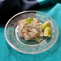 鯛の刺身 木の芽塩|七海さん