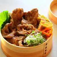 2026.4.17 (金)  生姜焼き肉弁当🍱