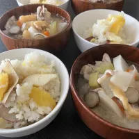 ＊炊き込みおさつバターごはん🍠＆豚汁🐷＊| ＊抹茶＊さん