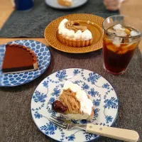 モンブラン（ホール）と生チョコタルト|みりさん