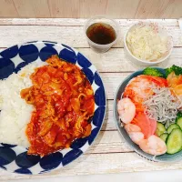 豚肉とキャベツのトマトカレー|chou  chouさん