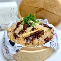 ホタルイカと筍の蒸篭ご飯🍚| ひろりんさん