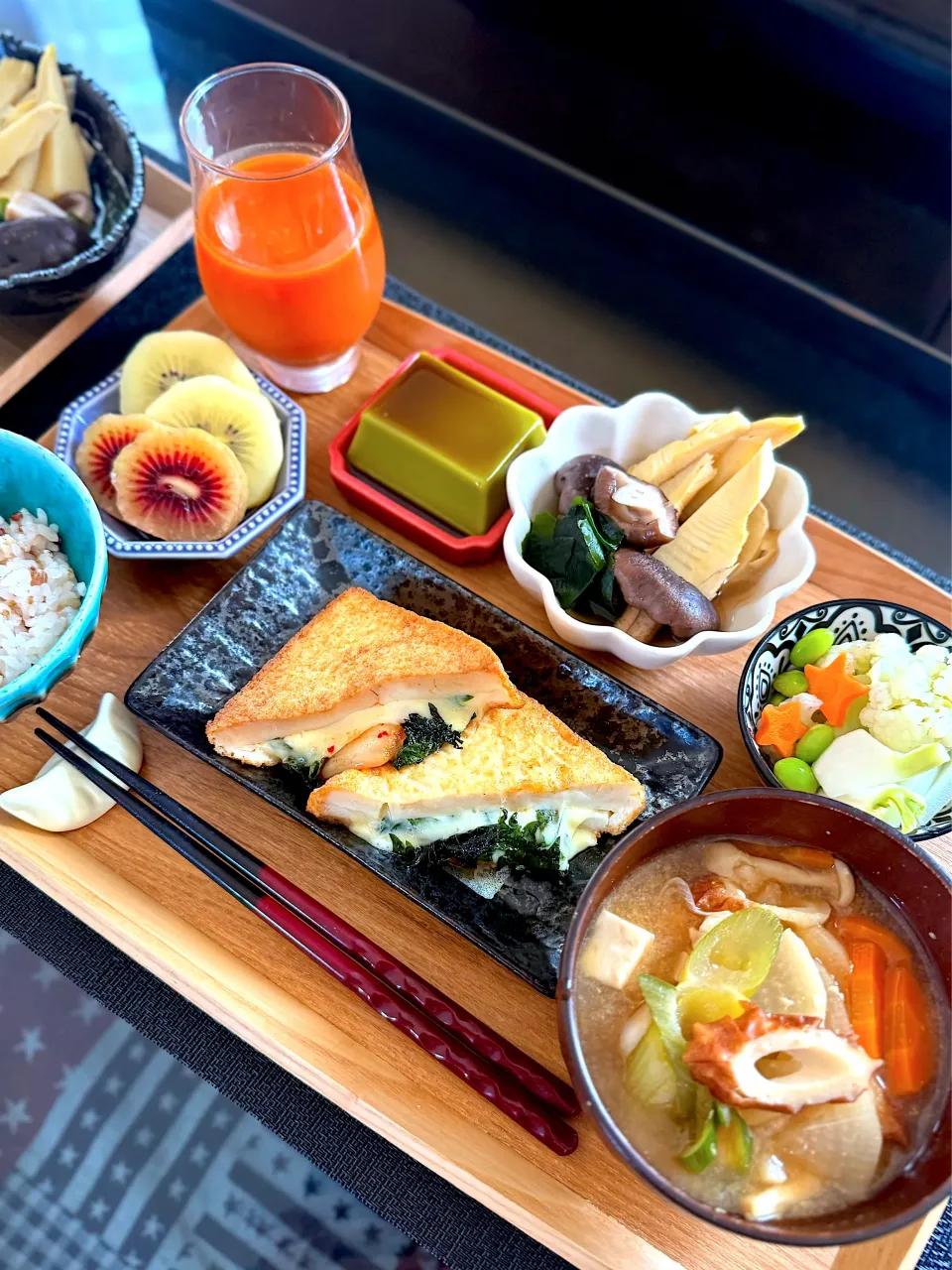 ゆかりさんの料理 チーズがとろりん♪キムチーズ厚揚げサンド|ゆかりさん