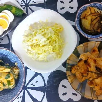 Snapdishの人気料理写真:糠漬けアレンジな色々ごはん(*｀艸´)