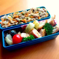 次男弁当|tamagomagomagoさん