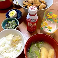 ＊筍の土佐煮と筍ご飯の献立＊|さくたえさん