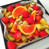 お花見弁当　果物の重|あゆみ│ハレシピさん