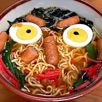 マルちゃん正麺🍜、醤油味❗️(๑╹ω╹๑ )✨