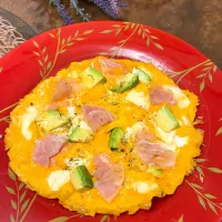 生ハムオープンオムレツ|ショコラさん