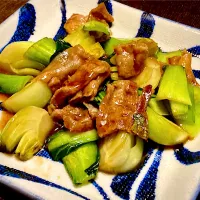 イベリコ豚・青梗菜のオイスターソース炒め|mottoさん