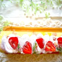 あまおう苺のロールケーキ|U・x・Uchokoさん