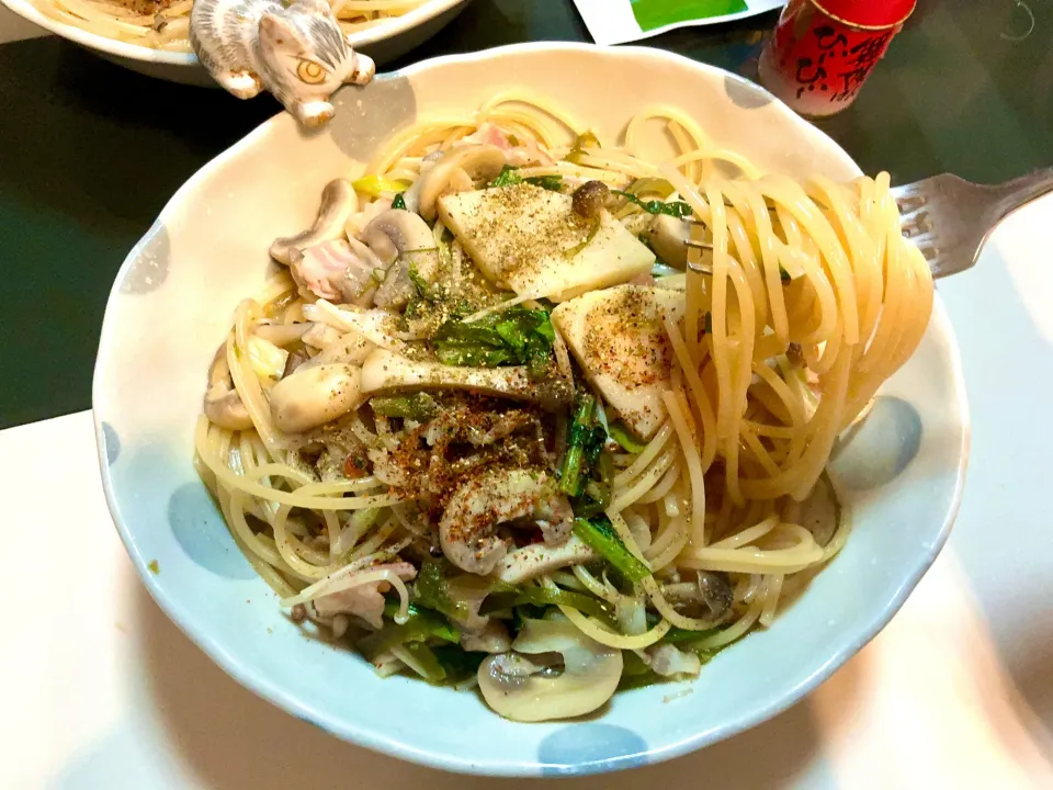 きのこの和風パスタ|Takeshi  Nagakiさん