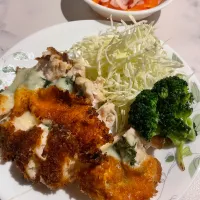 今夜はチキンチーズカツ|めんちゃんさん