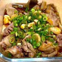 砂肝のやみつき醤油漬け|あきさん