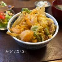 かき揚げ丼| 友さん