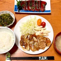 豚肉のしょうが焼き|マイさん