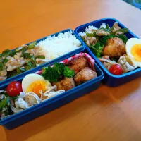 次男・私弁当| tamagomagomagoさん