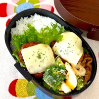 チーズハンバーグ弁当
