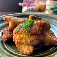 釣り魚🎣イサキのにんにくしょうが塩糀揚げ|9421beruさん