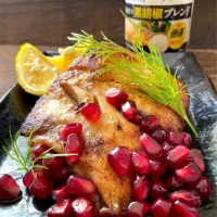 釣り魚🎣ヒラマサのムニエルwith塩糀パウダー黒胡椒|9421beruさん