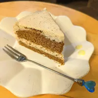 エスプレッソとMIXナッツクリームの米粉ケーキ|mi_neneco♪さん