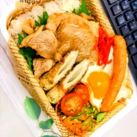 🍱🐷 豚肉のしょうが焼き弁当 🐷🍱