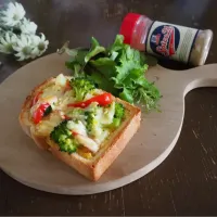 食パンのキッシュ