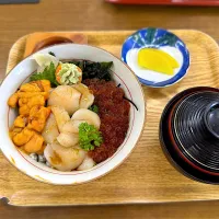 ミックス丼@レストハウスところ|morimi32さん