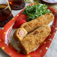 カレーライスチーズドック|スイーツポテトさん