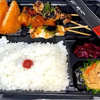 ⭐︎今日の晩ご飯⭐︎ 焼き鳥弁当|hamamaさん