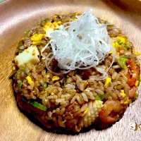 シーフードチャーハン