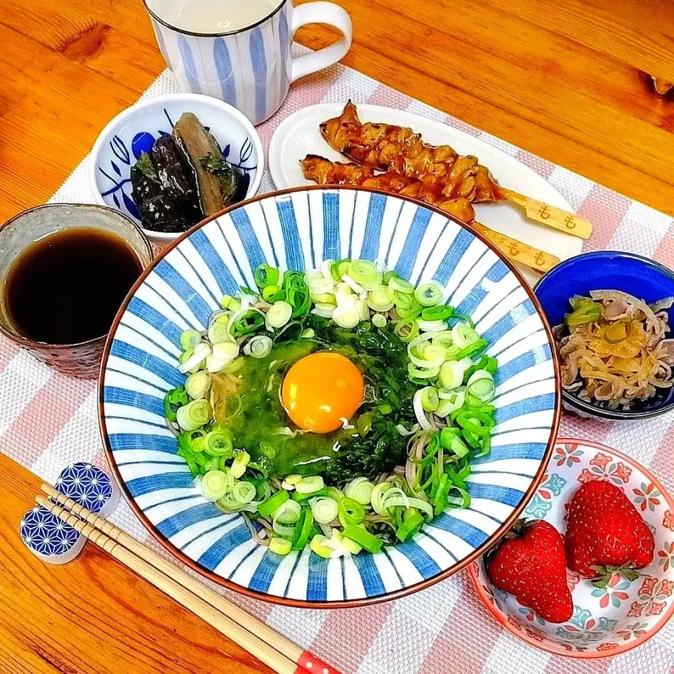 いつかの私のお蕎麦晩御飯🥢|まゆめろさん
