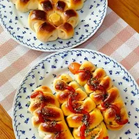 マロンパン🌰🥐とウインナーパン🥖
