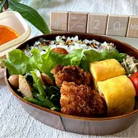 ＊0197. お野菜コロッケ🥔娘ちゃんの高校生弁当🍱＊|＊抹茶＊さん