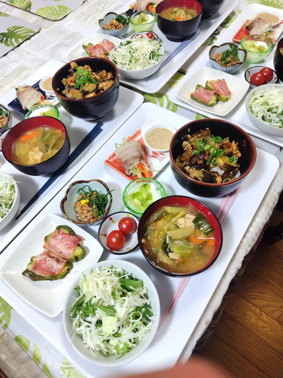 麻婆茄子丼、定食です✨|rikako♪。.:＊さん