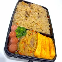 炊き込みご飯お弁当|爰音さん