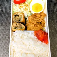 鶏塩唐&春巻弁当| 黒川克博さん