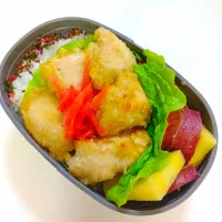 4/21　唐揚げ弁当|豆大福さん