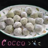 抹茶のスノーボールクッキー✨|cocco+さん
