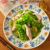 春キャベツとササミのサッ❗と煮|ナオミさん