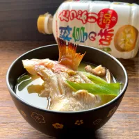 釣り魚🎣鯛のアラでお味噌