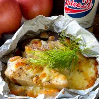 釣り魚🎣ヒラマサのスパイス21でチーズ焼き|9421beruさん